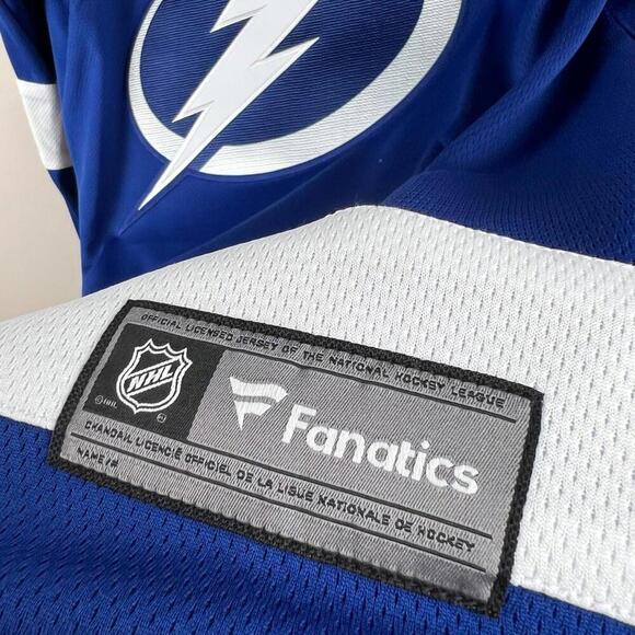 Tampa Bay Lightning Custom Fanatics HAMPTON #4 Jersey Women’s M Blue 2023 - Picture 6 of 10